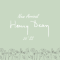 Henry Dean 2025 SS – NEW ARRIVALS